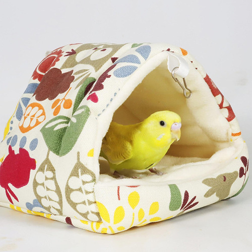 Jaula Para Loros De Invierno, Cueva, Casita 15cmx15cmx14.5cm