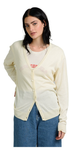 Cárdigan Sweater Mujer Brooksfield Tejido Importado Bm4054