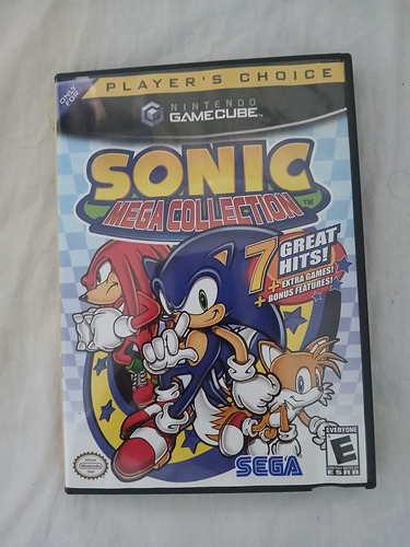 Sonic Mega Collection Game Cube Original (leia) (Usado)