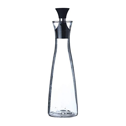 17oz Glass Olive Oil Dispenser Bottle,500ml Black Oil V...