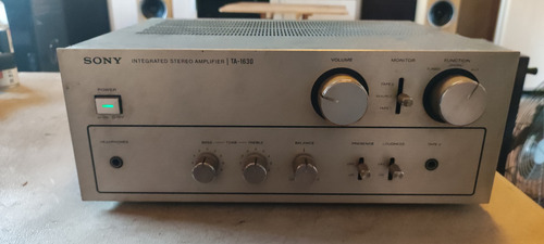 Amplificador Stereo Sony Ta-1630 Muy Bueno! Made In Japan! Plateado 22 W (Usado)