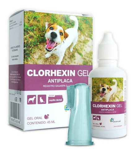 Clorhexin Gel Antiplaca 45 Ml Perros Gatos