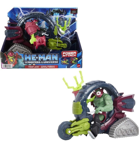 He-man Trap Jaw Moto Power Attack 