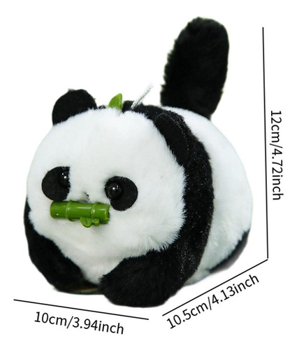 Juguete De Felpa Con Cola Que Gira La Cola Giratoria Panda