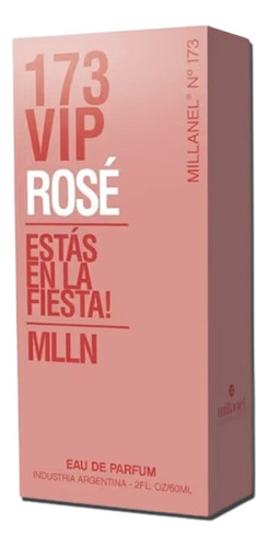 Millanel Nº 173 Vip Rosé  - Eau De Parfum Fem. 60 Ml.