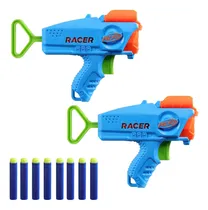 Comprar Nerf Elite Racer Blaster 2 Pack Con 8 Dardos