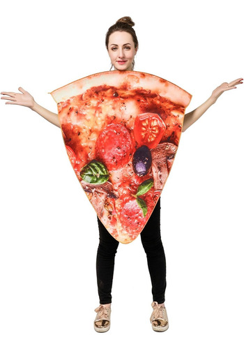 Disfraz De Comida De Pizza Para Adultos Unisex Dsplay Onesiz