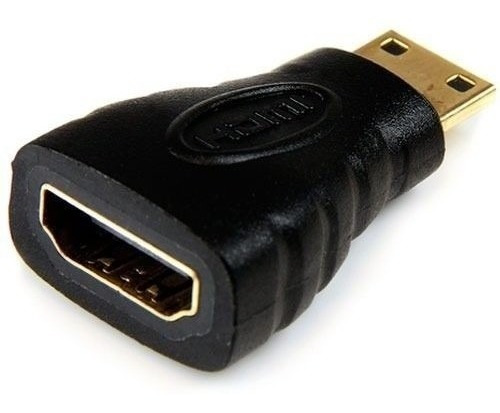 Adaptador Hdmi Fêmea X Mini Macho Full Hd 1080i Tablet Gold