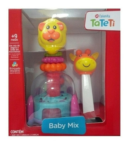 Baby Mix Encastre Didáctico Ta Te Ti 863