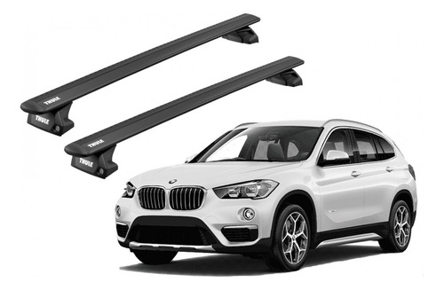 Barras Thule Bmw X1 23- Ra / Wingbar Evo Black