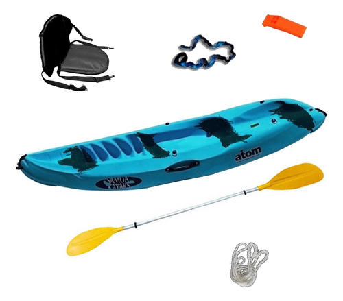 Kayak Para 1 Persona Samoa Atom Combo 1 Rio Laguna Mar P°