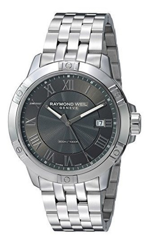 Reloj Raymond Weil Hombres De Cuarzo Suizo Con Correa De Ace