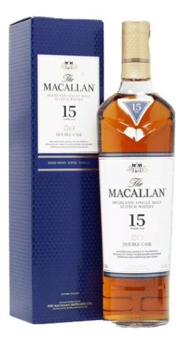 Macallan Double Cask 15 Años - mL a $1279