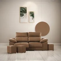 Comprar Sillon Sofa Paris 3 Cuero Pana Lino La Valenziana Nuevelunas