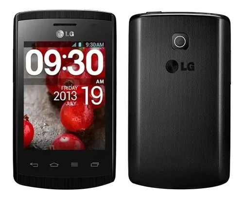 LG Optimus L1 Ii E415 - Dual Chip, 2 Mp - De Vitrine