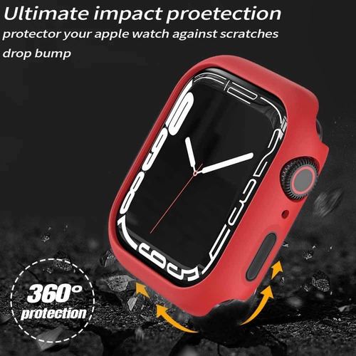 Imagen 2 de 6 de Protector Para Apple Watch Serie 7 De 41mm Y 45mm