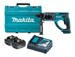 Rotomartillo Makita DHR202RFE inalámbrico azul