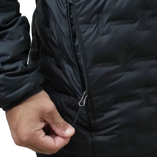 Campera Hombre Columbia Delta Capucha Termica Impermeable