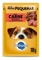 Comprar Pedigree Alimento Húmedo Sobrecito Perro Raza Peq Carne 12un