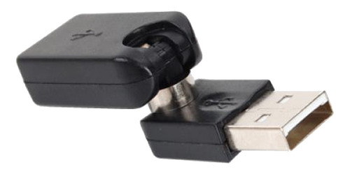 Adaptador De Cabo Giratório Usb Macho Para Usb Fêmea