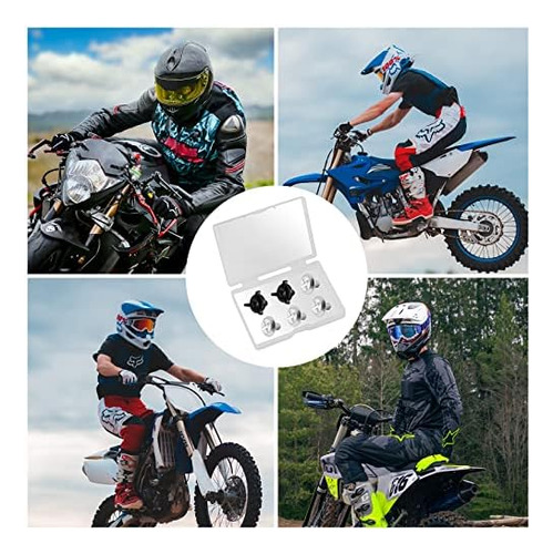 Aiex 7 Tornillos Para Casco De Motocicleta, Tornillos Para V