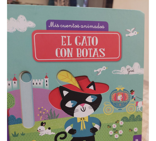 El Gato Con Botas, Cuentos Animados. (Usado)