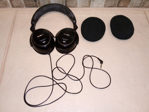 Fone De Ouvido Sony Mdr-nc60 Com Defeito. (ler A Descrição) Preto (Usado)