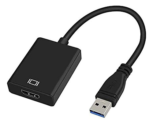 Adaptador Usb Hdmi Convertidor Video Audio Hd Cable Multipl