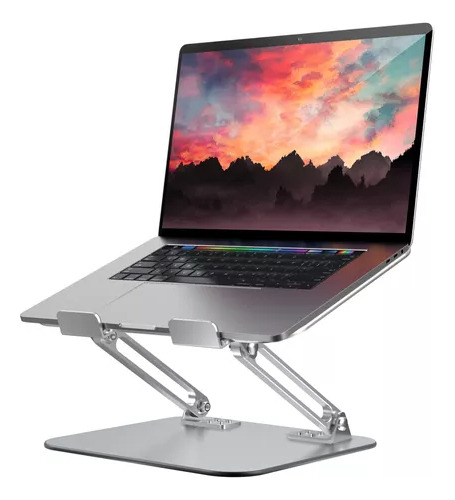 Soporte Ergonómico De Aluminio Para Laptop Plegable Portátil