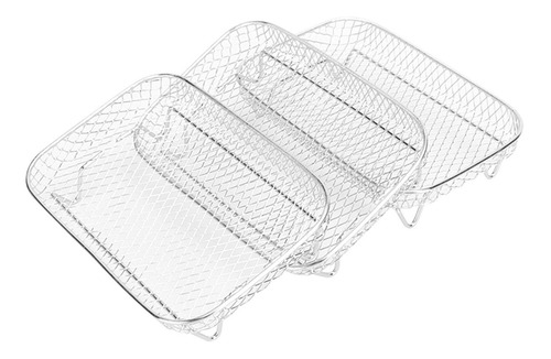 Estantería Para Freidora, 3 Capas, De Acero Inoxidable, Apil