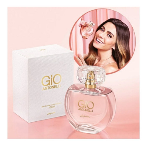 Imagem 3 de 5 de Colônia Gio Antonelli 100ml + Deo Colônia 25ml - Jequiti