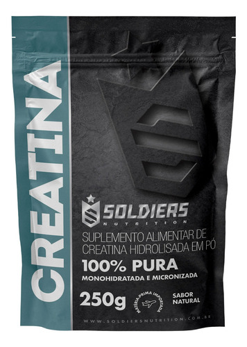 Creatina Monohidratada 250g - 100% Pura Importada