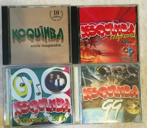 Cds Gaitas Koquimba 1996, 98, 99 Y 2001