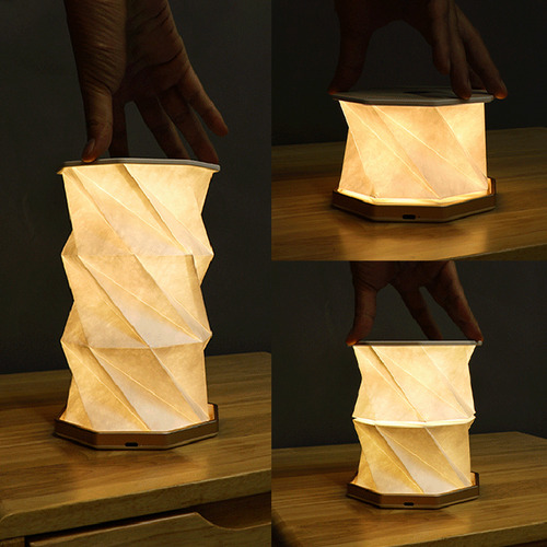 Lámpara De Papel Led Blanca ¡luz Cálida Y Diseño Único! Perfecta Para Regalar En Cumpleaños O Como Detalle Especial. #decoraciónfina