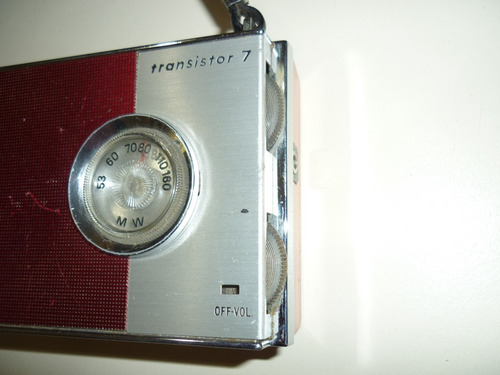 Radio Toshiba 7p-70a Transistor 7. Usada (Usado)