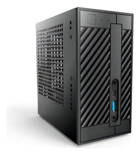 Mini PC ASRock DeskMini 310W Barebone Suporta até 64GB, Aceita Processadores 8º e 9º Geração Intel , Aceita HD 2,5" Sata e SSD , 01 Porta M.2 SSD NVME
