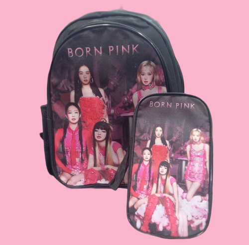 Mochilas De Blackpink, Con Cartuchera, Mochila Kpop