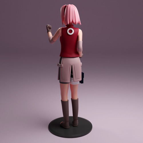 Sakura Haruno, La Guerrera De Konoha En Miniatura