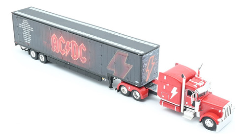 Tráiler Escala 1/64 Peterbilt 389 Mudanza Ac / Dc 69-1063
