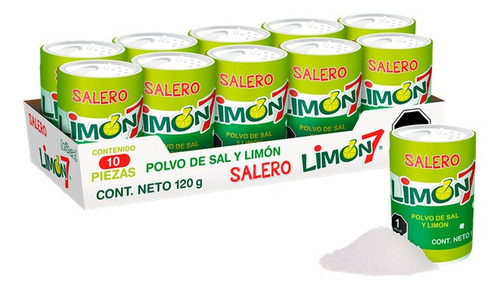 Anahuac Salero Limon 7 10 Piezas Burbu Soda Chipileta Muecas