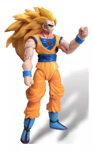 Goku Criança Dragon Ball Estatueta Resina Colecionável