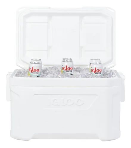 Cooler Nevera Hielera Marine Profile Blanco 47 Litros Igloo