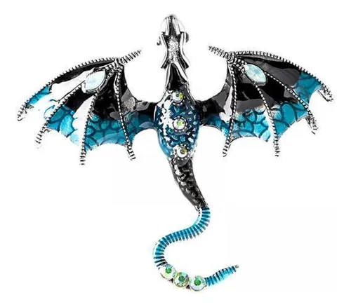 2 Men's Rhinestone Animal Brooch - Elegant Fashion 2 Pcs