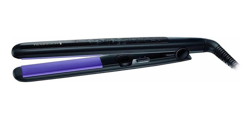 Imagen 1 de 1 de Plancha de cabello Remington Colour Protect S6300 negra y violeta 120V/240V