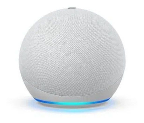 Imagen 5 de 7 de Amazon Echo Dot 4th Gen con asistente virtual Alexa glacier white 110V/240V