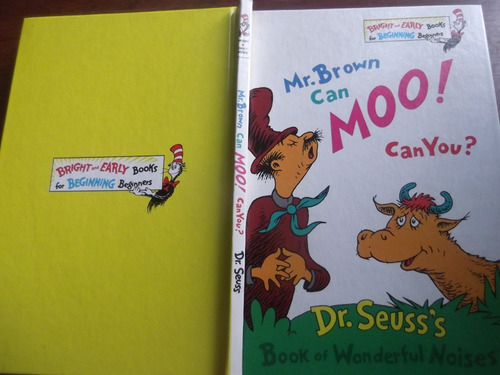 Mr. Brown Can Moo! Can You? Dr. Seuss En Ingles Tapa Dura