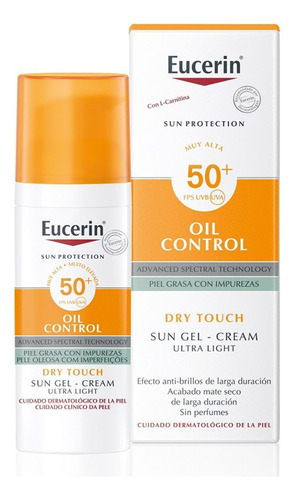 Eucerin Oil Control Dry Touch Sun Gel 50ml