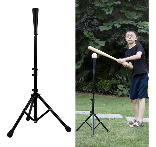 1pcs Playera De Bateo Béisbol Softbol Trípode Ajustable