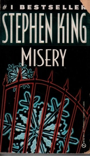 Livro Misery Stephen King