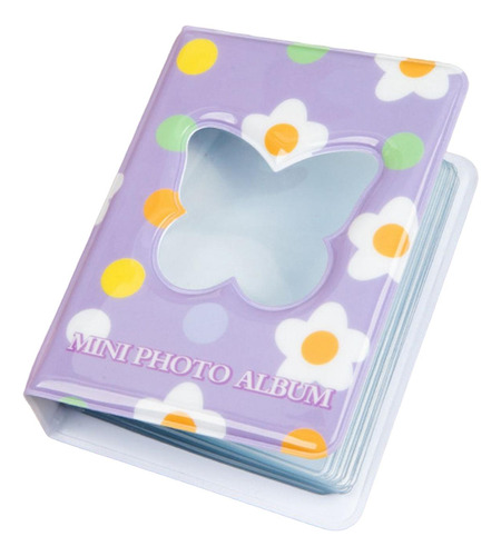 Photocard Holder Book Korean Idols Flor E Borboleta